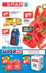 Gazetka promocyjna Spar - Express - Gazetka - ważna od 08.06 do 08.06.2021 - strona 1 - produkty: Jaja, Papryka czerwona, Papryka, Pepsi