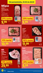 Gazetka promocyjna Lidl - Oferta ważna od 26.02 do 28.02 - Gazetka - ważna od 28.02 do 28.02.2026 - strona 26 - produkty: Kurczak, Mięso mielone, Królik, Tusz, Mięso
