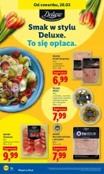 Gazetka promocyjna Lidl - Oferta ważna od 26.02 do 28.02 - Gazetka - ważna od 28.02 do 28.02.2026 - strona 30 - produkty: Ser, Oliwki, Pasztet, Feta, Gouda