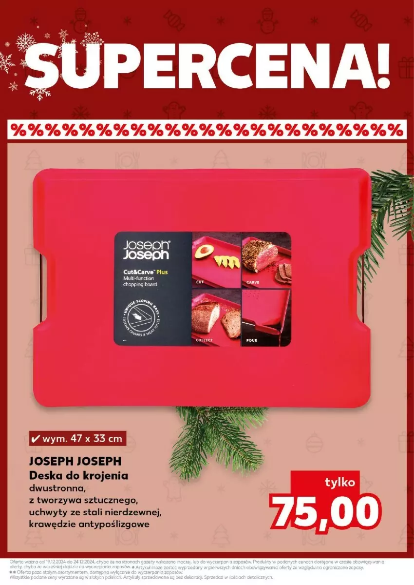 Gazetka promocyjna Kaufland - ważna 19.12 do 24.12.2024 - strona 38 - produkty: Deska do krojenia, Uchwyty