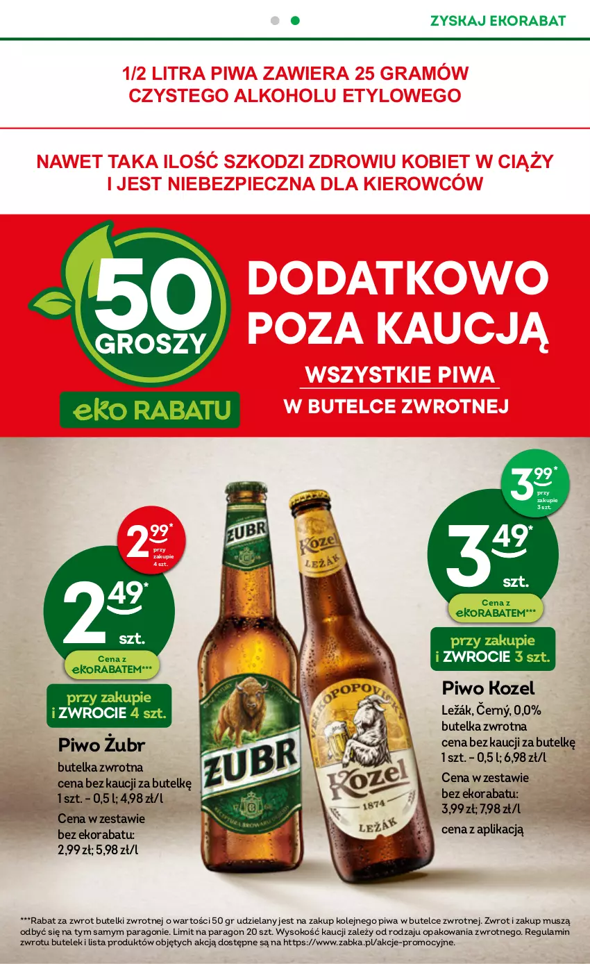 Gazetka promocyjna Żabka - ważna 07.06 do 20.06.2023 - strona 19 - produkty: Gra, Kozel, Mus, Olej, Piec, Piwa, Piwo, Sok