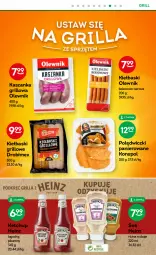 Gazetka promocyjna Żabka - Gazetka - ważna od 20.06 do 20.06.2023 - strona 30 - produkty: Ketchup, Sos, Ser, Drobimex, Beko, Kaszanka, Grill, Kasza, Olewnik, Heinz, Polędwiczki panierowane