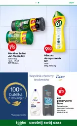 Gazetka promocyjna Żabka - Gazetka - ważna od 20.06 do 20.06.2023 - strona 61 - produkty: Jan Niezbędny, Cif, Worki na śmieci, Dove, Mleczko, Worki na śmiec