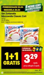 Gazetka promocyjna Delikatesy Centrum - NOWA GAZETKA Delikatesy Centrum od 22 kwietnia! 22-28.04.2024 - Gazetka - ważna od 28.04 do 28.04.2024 - strona 9 - produkty: Mozzarella, Ser, Rum, Koc, Rama, Zott, Zottarella