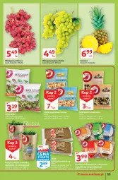 Gazetka promocyjna Auchan - Hiperoszczędzanie z markami Auchan Hipermarkety - Gazetka - ważna od 06.10 do 06.10.2021 - strona 13 - produkty: Ananas, Winogrona, Wino