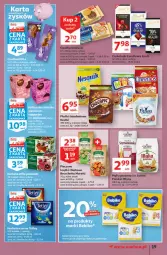 Gazetka promocyjna Auchan - Hiperoszczędzanie z markami Auchan Hipermarkety - Gazetka - ważna od 06.10 do 06.10.2021 - strona 19 - produkty: Piec, Ciastka, Krakus, Lack, Polskie Młyny, Mąka, Czekolada, Danio, Bruschette, Chleb, Mąka pszenna, Herbata, Krakuski, Lindt, Fa