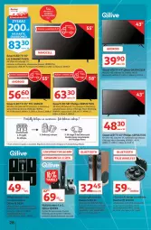 Gazetka promocyjna Auchan - Hiperoszczędzanie z markami Auchan Hipermarkety - Gazetka - ważna od 06.10 do 06.10.2021 - strona 28 - produkty: LED TV, Por, Gry, Gra, Philips, Mikrofon, Kosz, LANA, Silan, Procesor, Płyta, Waga, Obraz, Manta, Akumulator, LG