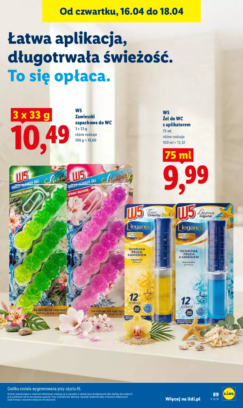 Gazetka promocyjna Lidl - Gazetka ważna od 16.04 do 18.04 - ważna 16.04 do 18.04.2026 - strona 89 - produkty: Gra, Grafika, Zawieszki