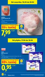 Gazetka promocyjna Lidl - Gazetka ważna od 16.04 do 18.04 - Gazetka - ważna od 18.04 do 18.04.2026 - strona 22 - produkty: Szynka wieprzowa, Szynka, Pilos, Masło