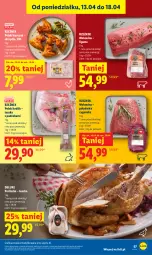 Gazetka promocyjna Lidl - Gazetka ważna od 16.04 do 18.04 - Gazetka - ważna od 18.04 do 18.04.2026 - strona 57 - produkty: Kurczak, Polędwica, Perliczka, Gra, Królik, Tusz, Wołowina, Grafika