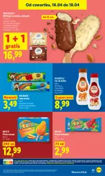 Gazetka promocyjna Lidl - Gazetka ważna od 16.04 do 18.04 - Gazetka - ważna od 18.04 do 18.04.2026 - strona 65 - produkty: Sos, Gra, Kawa, Lody, Arbuz, Kakao, Mango, Nestlé
