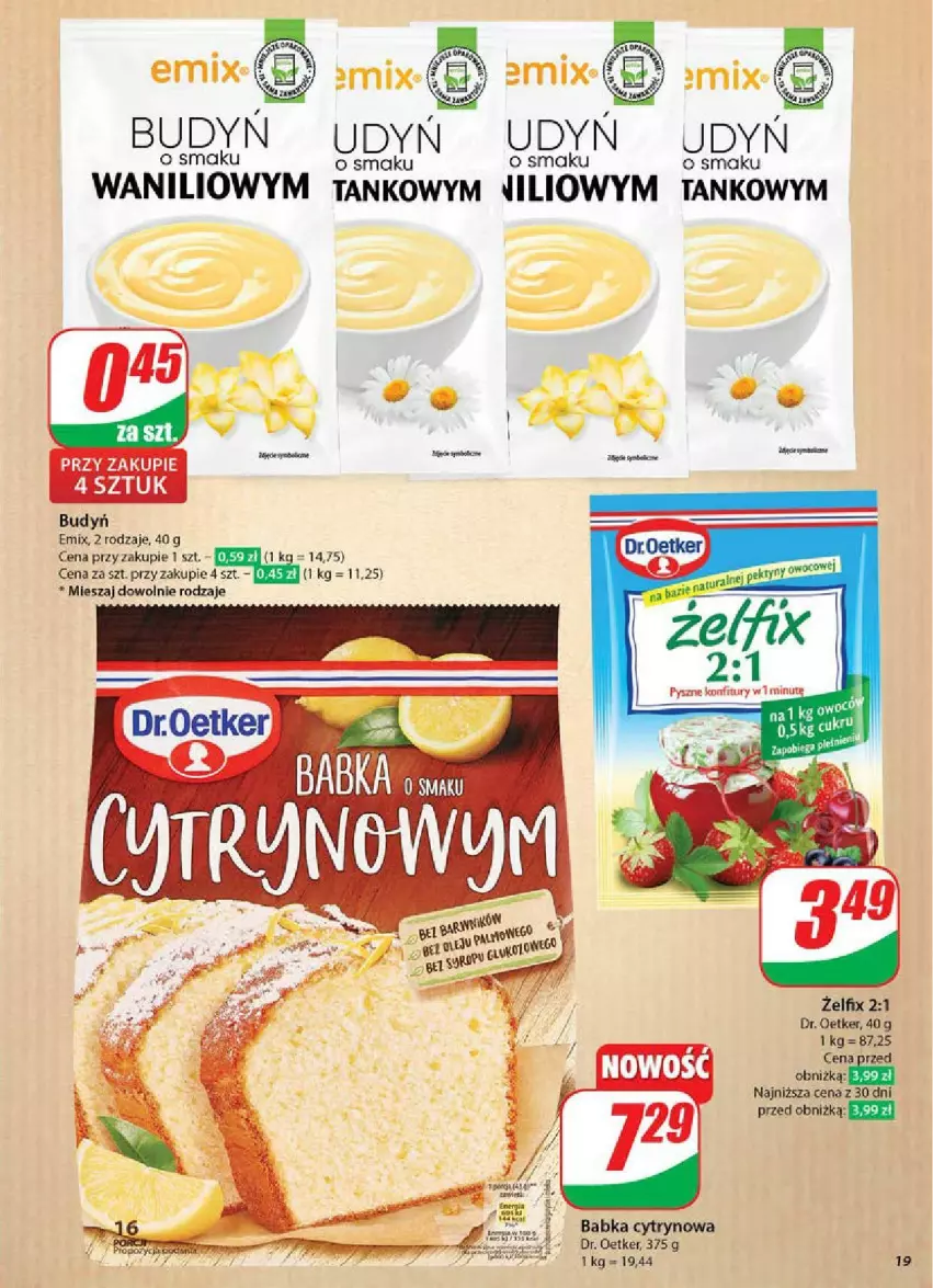 Gazetka promocyjna Dino - ważna 11.06 do 17.06.2025 - strona 11 - produkty: Babka, Budyń, Dr. Oetker