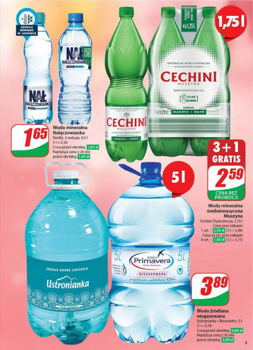 Gazetka promocyjna Dino - ważna 11.06 do 17.06.2025 - strona 23 - produkty: Fa, LANA, Mus, Nałęczowianka, Szyna, Woda, Woda mineralna