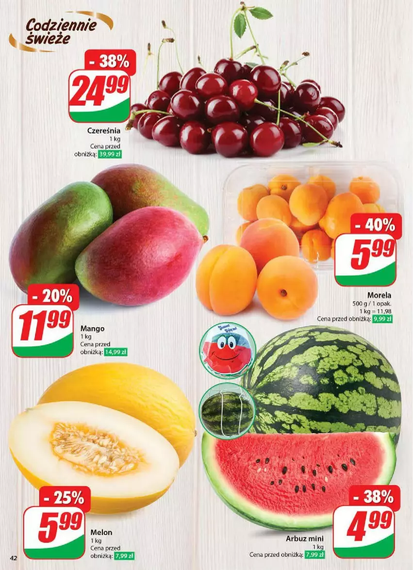 Gazetka promocyjna Dino - ważna 11.06 do 17.06.2025 - strona 37 - produkty: Arbuz, Mango, Melon
