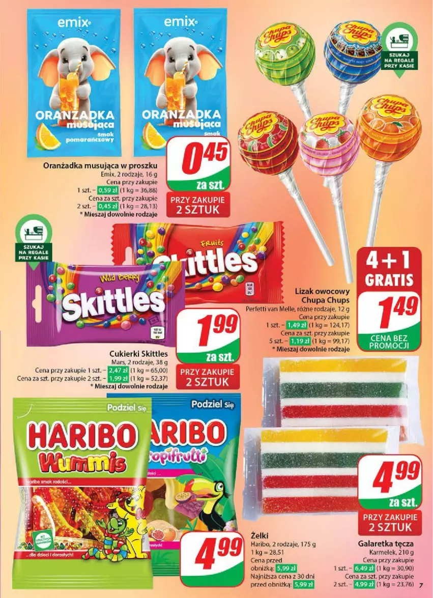 Gazetka promocyjna Dino - ważna 11.06 do 17.06.2025 - strona 67 - produkty: Chupa Chups, Cukier, Cukierki, Gala, Galaretka, Gra, Haribo, Mars, Mus