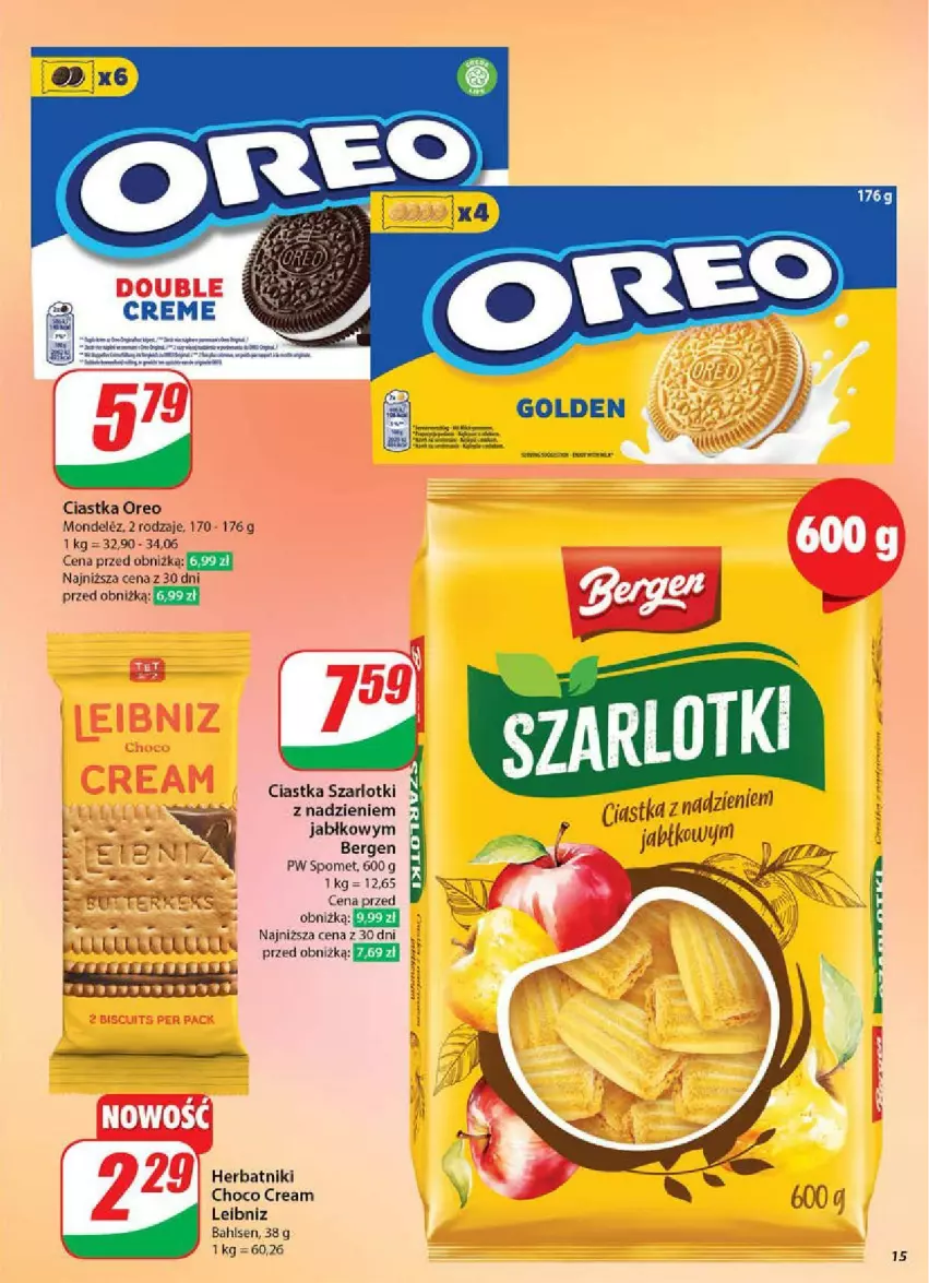 Gazetka promocyjna Dino - ważna 11.06 do 17.06.2025 - strona 7 - produkty: Ciastka, Herbatniki, Kask, Oreo, Por