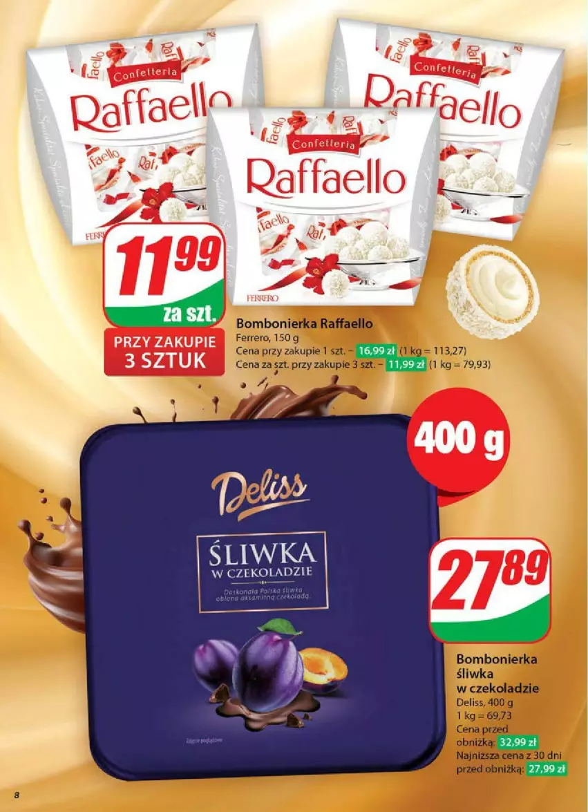 Gazetka promocyjna Dino - ważna 11.06 do 17.06.2025 - strona 72 - produkty: Deliss, Fa, Ferrero, Raffaello