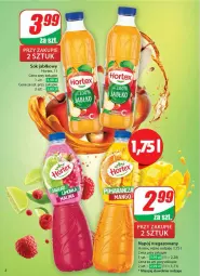 Gazetka promocyjna Dino - Gazetka - ważna od 17.06 do 17.06.2025 - strona 12 - produkty: Sok, Sok jabłkowy, Napój niegazowany, Napój, Hortex