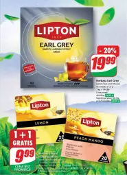 Gazetka promocyjna Dino - Gazetka - ważna od 17.06 do 17.06.2025 - strona 3 - produkty: Earl Grey, Fusion, Lipton, Herbata