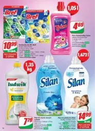 Gazetka promocyjna Dino - Gazetka - ważna od 17.06 do 17.06.2025 - strona 70 - produkty: Ludwik, Do mycia naczyń, Zawieszka do wc, Bref, Płyn do mycia naczyń, Silan, Płyn do płukania, Tytan, Płyn do mycia