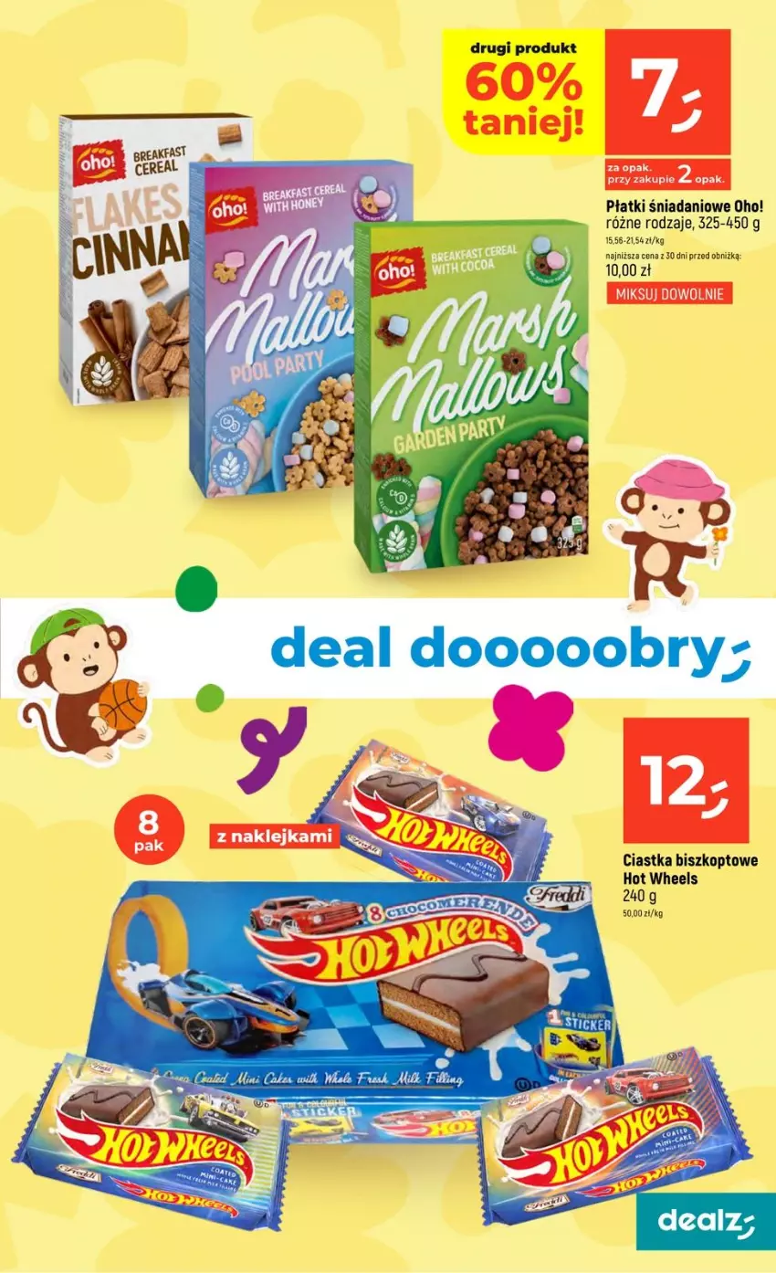 Gazetka promocyjna Dealz - NOWA GAZETKA - ważna 28.05 do 02.06.2026 - strona 19 - produkty: Ciastka, Danio, Hot Wheels