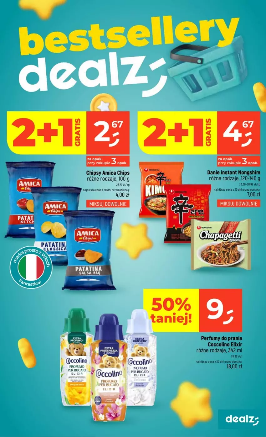 Gazetka promocyjna Dealz - NOWA GAZETKA - ważna 28.05 do 02.06.2026 - strona 47 - produkty: Amica, Chipsy, Coccolino, Gra, Perfum