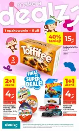 Gazetka promocyjna Dealz - NOWA GAZETKA - Gazetka - ważna od 02.06 do 02.06.2026 - strona 1 - produkty: Chodzik, Toffifee, Hot Wheels, Kinder