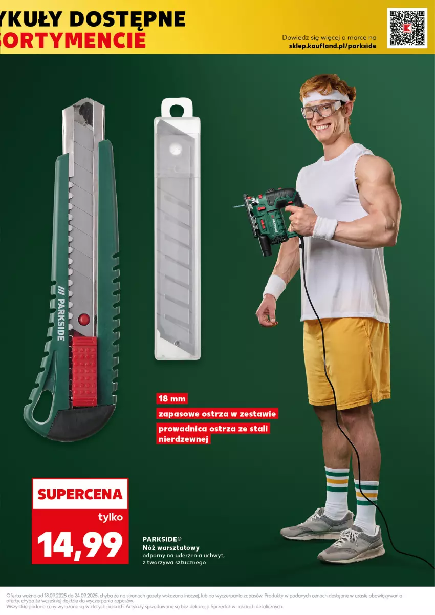 Gazetka promocyjna Kaufland - Kaufland - ważna 18.09 do 24.09.2025 - strona 15 - produkty: Parkside, Por