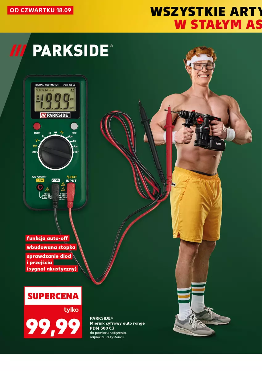 Gazetka promocyjna Kaufland - Kaufland - ważna 18.09 do 24.09.2025 - strona 18 - produkty: Miernik cyfrowy, Parkside, Top