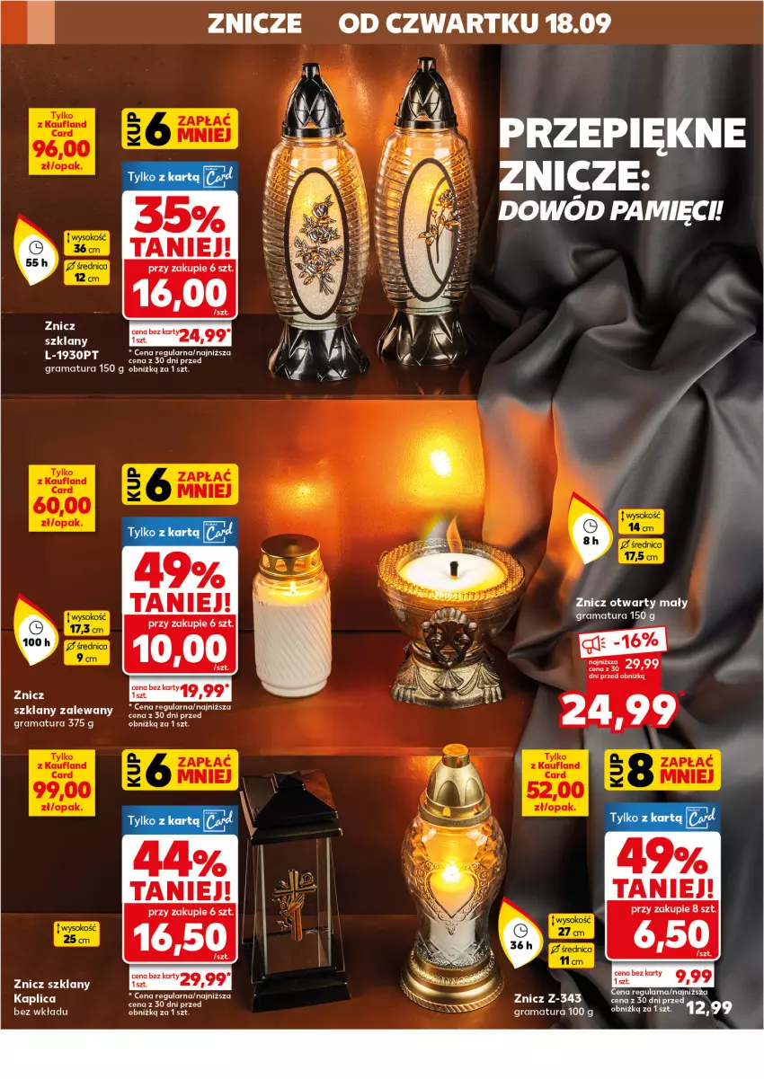 Gazetka promocyjna Kaufland - Kaufland - ważna 18.09 do 24.09.2025 - strona 6 - produkty: Gra, Rama, Sok, Znicz