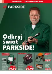 Gazetka promocyjna Kaufland - Kaufland - Gazetka - ważna od 24.09 do 24.09.2025 - strona 20 - produkty: Parkside, Reflektor LED, Kask, Reflektor, Akumulator, LG