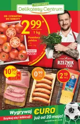 Gazetka promocyjna Delikatesy Centrum - Gazetka Delikatesy Centrum - Gazetka - ważna od 19.05 do 19.05.2021 - strona 1 - produkty: Ser, Rum, Gry, Szynka, Edam