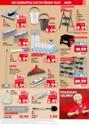 Gazetka promocyjna Kaufland - Kaufland - Gazetka - ważna od 15.07 do 15.07.2026 - strona 13 - produkty: Top, Mop, Drabina, Stołek, Szczotka, Kije, Regał, Lampa LED, Wiadro, Dzieci, Lampa, Szufelka, Miotła