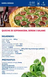 Gazetka promocyjna Lidl - KATALOG W STYLU FRANCUSKIM - Gazetka - ważna od 01.10 do 01.10.2021 - strona 12 - produkty: Piec, Ciasto francuskie, Ser, Sól, Ryż, Mus, Salami, Papier, Czosnek, Sitko, Pieprz, Gałka, Piekarnik, Papier do pieczenia, Groch, Szpinak