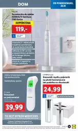 Gazetka promocyjna Lidl - GAZETKA - Gazetka - ważna od 02.11 do 02.11.2024 - strona 27 - produkty: Ser, Por, Ivar, Philips, Termometr, Szczoteczka do zębów, Pojemnik, Chusteczki, Płatki kosmetyczne, Pudełko, Dozownik, Olej, Dozownik mydła, Szczoteczka