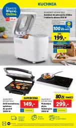 Gazetka promocyjna Lidl - GAZETKA - Gazetka - ważna od 02.11 do 02.11.2024 - strona 42 - produkty: Piec, Silvercrest, Automat do pieczenia chleba, Grill kontaktowy, Kuchnia, Dżem, Płyta, Chleb, Grill, Płyta indukcyjna