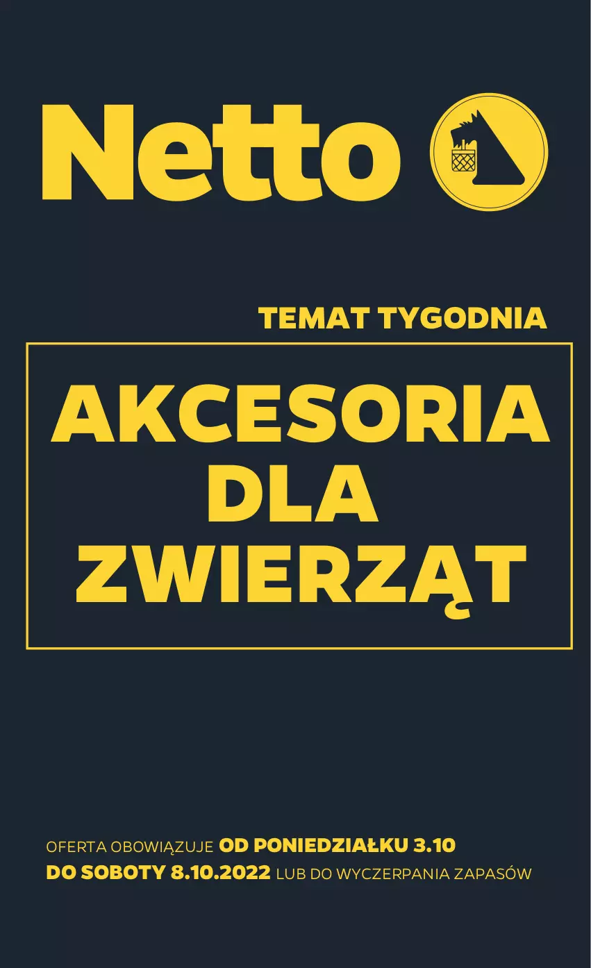 Gazetka promocyjna Netto - Akcesoria i dodatki - ważna 03.10 do 08.10.2022 - strona 1