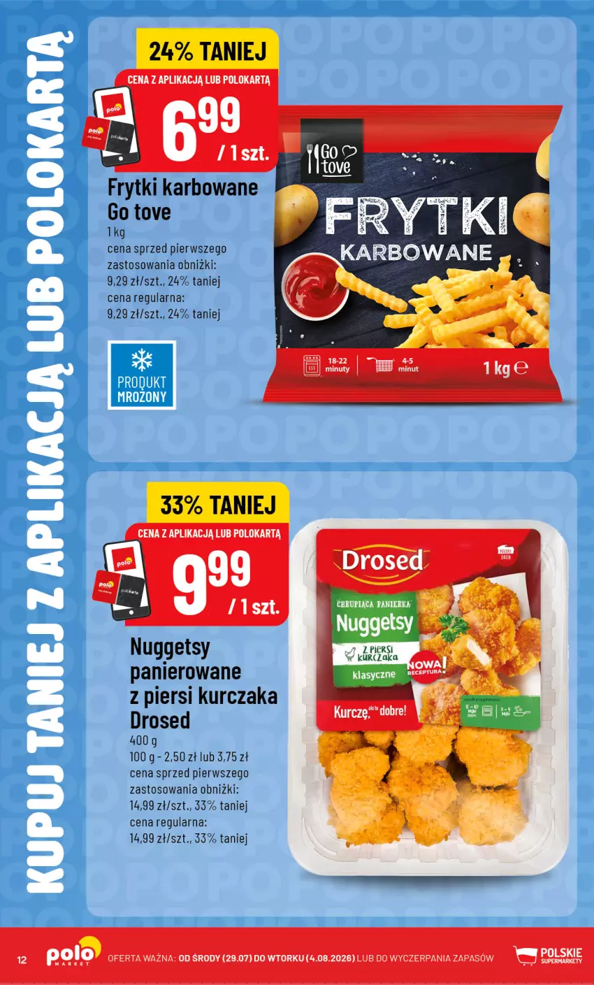 Gazetka promocyjna PoloMarket - Katalog Kupuj taniej z POLOappką - ważna 29.07 do 04.08.2026 - strona 12 - produkty: Kurczak