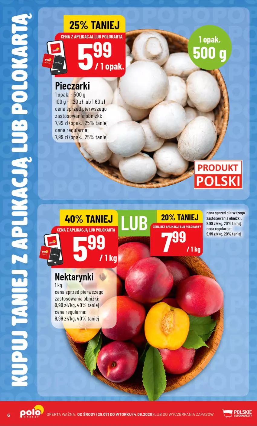 Gazetka promocyjna PoloMarket - Katalog Kupuj taniej z POLOappką - ważna 29.07 do 04.08.2026 - strona 6 - produkty: Nektar, Piec