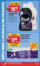 Gazetka promocyjna PoloMarket - Katalog Kupuj taniej z POLOappką - Gazetka - ważna od 04.08 do 04.08.2026 - strona 20 - produkty: Płyn do prania, Papier, Papier toaletowy, Lack, Perwoll, Fa