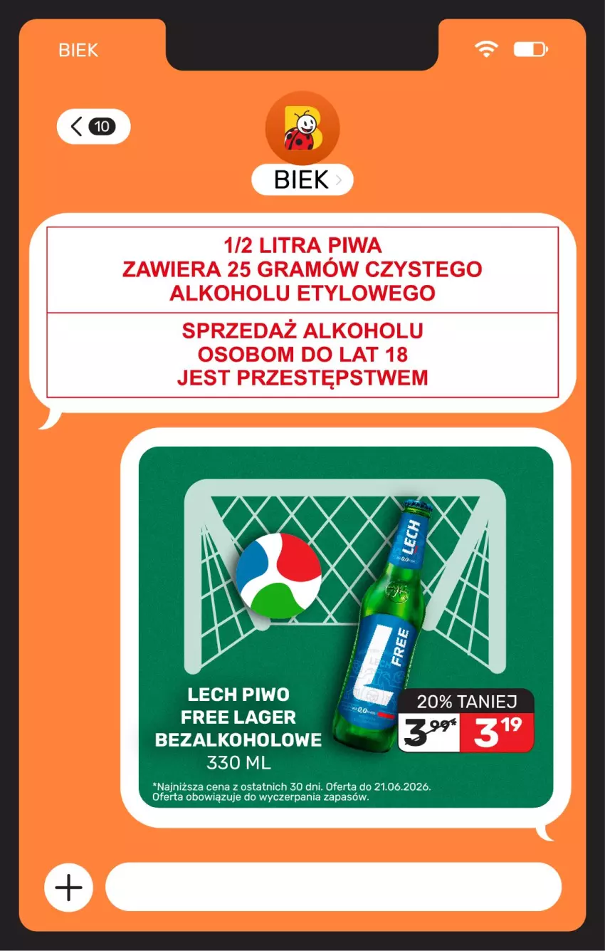 Gazetka promocyjna Biedronka - Gazetka - ważna 19.06 do 26.06.2026 - strona 14 - produkty: Gra, HP, Piwa, Piwo