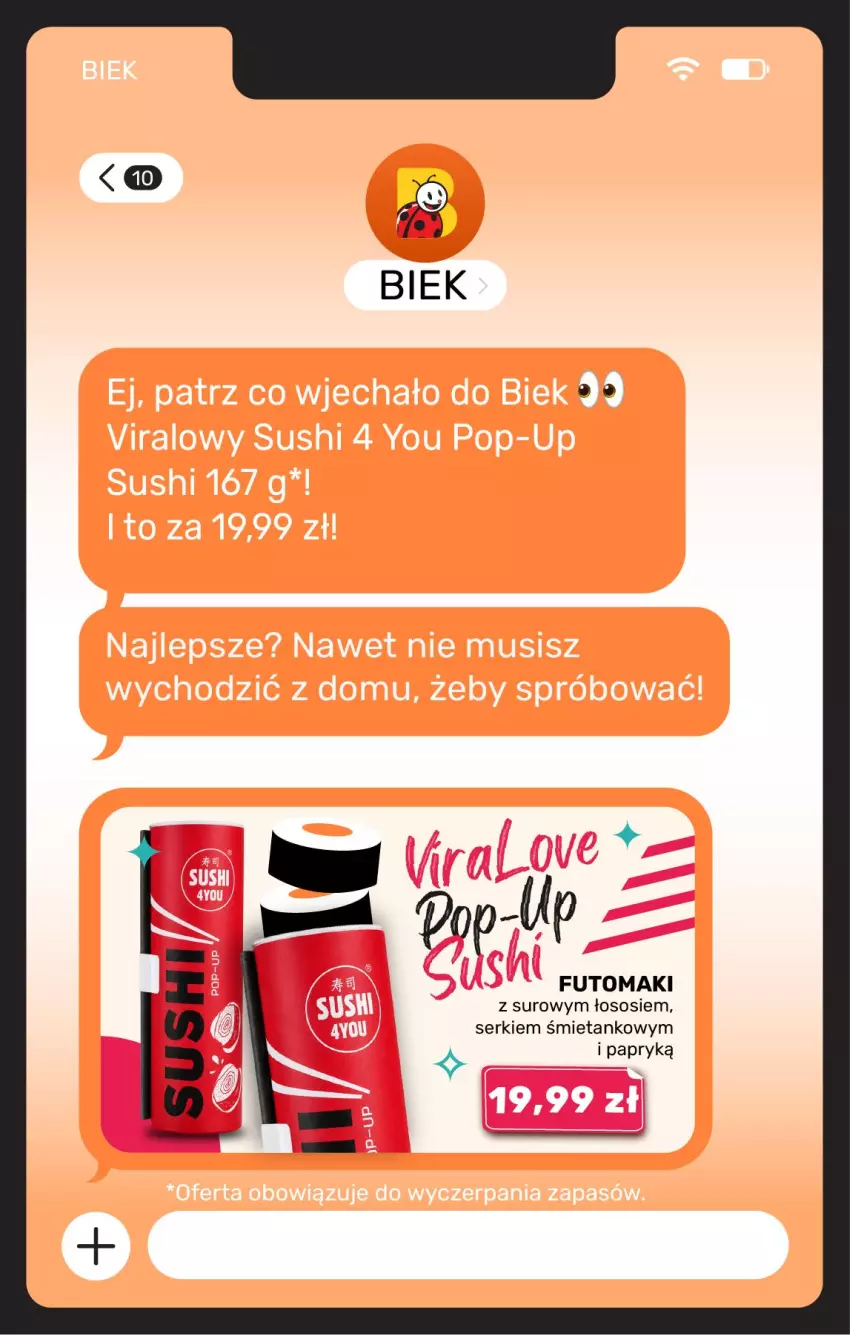 Gazetka promocyjna Biedronka - Gazetka - ważna 19.06 do 26.06.2026 - strona 21 - produkty: Ser, Sos