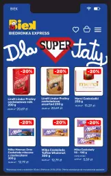 Gazetka promocyjna Biedronka - Gazetka - Gazetka - ważna od 26.06 do 26.06.2026 - strona 17 - produkty: Praliny, Lindor, Czekolada mleczna, Czekolada, Oreo, Merci, Lindt, Milka