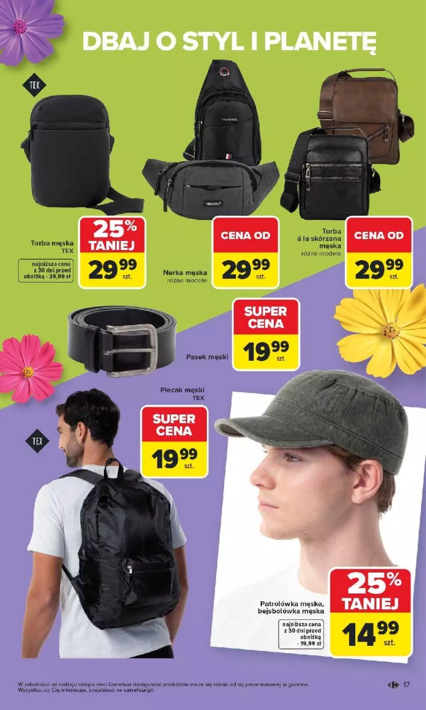 Gazetka promocyjna Carrefour - Gazetka TEX na spotkanie z wiosną - ważna 07.04 do 18.04.2026 - strona 17 - produkty: Torba