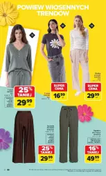 Gazetka promocyjna Carrefour - Gazetka TEX na spotkanie z wiosną - Gazetka - ważna od 18.04 do 18.04.2026 - strona 2 - produkty: T-shirt, Spodnie