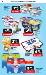 Gazetka promocyjna Netto - Artykuły spożywcze - Gazetka - ważna od 09.09 do 09.09.2023 - strona 10 - produkty: Belriso, Deser mleczny, Ser, Danone, Piątnica, Zott, Jogurt, Actimel, Serek, Bakoma, Deser, Olma, Monte