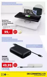 Gazetka promocyjna Lidl - GAZETKA - Gazetka - ważna od 07.11 do 07.11.2021 - strona 32 - produkty: Budzik, Kabel USB, Powerbank