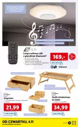 Gazetka promocyjna Lidl - GAZETKA - Gazetka - ważna od 07.11 do 07.11.2021 - strona 33 - produkty: Sok, Głośnik, Stolik, Organizer, Lampa sufitowa, Danio, Lampa, Smartfon
