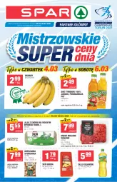 Gazetka promocyjna Spar - Express - Gazetka - ważna od 09.03 do 09.03.2021 - strona 1 - produkty: Banany, Mięso mielone, Kujawski, Sok, Ser, Jaja, Mlekovita, Tymbark, Gouda, Olej, Mięso, Mleko, HP