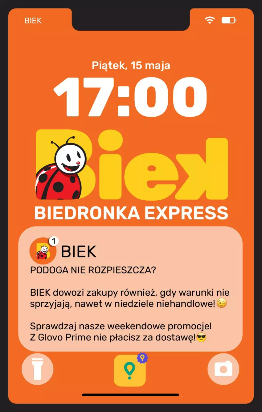 Gazetka promocyjna Biedronka - Gazetka - ważna 15.05 do 22.05.2026 - strona 1